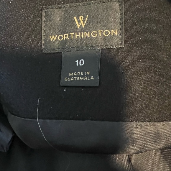 Worthington Black Pencil Skirt Knee-length for Work - Picture 4 of 5